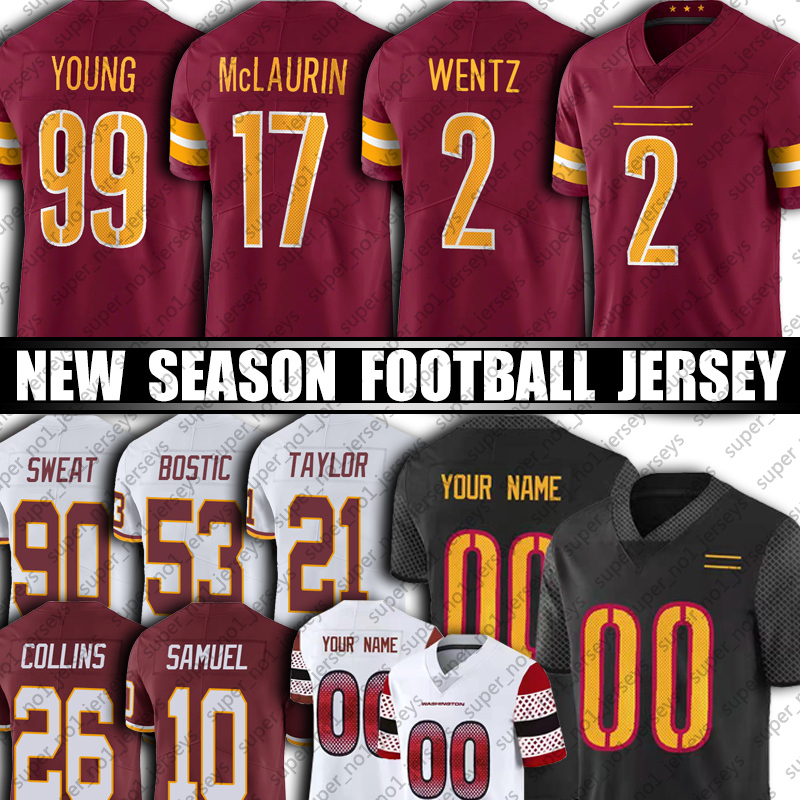 11 Carson Wentz Terry McLaurin Jersey Football Commanders Chase Young Landon Collins Jahan Dotson Jerseys Curtis Samuel William Jackson Jonathan Allen Heinicke, Man custom jersey (hp)
11 Carson Wentz Terry McLaurin Jersey Football Commanders Chase Young Landon Collins Jahan Dotson Jerseys Curtis Samuel William Jackson Jonathan Allen Heinicke, Man custom jersey (hp)