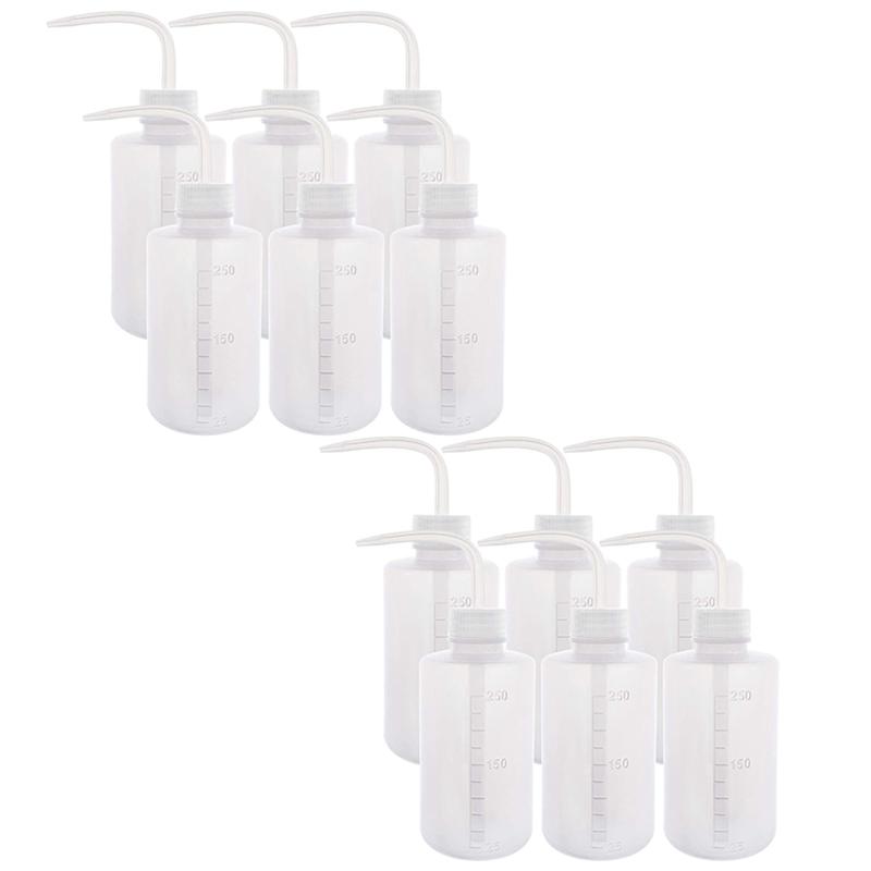 12Pcs 250Ml Fleshy Pouring Water Bottle Squeeze Bottle, Plastic Squeeze Bottle Elbow Spray, White 
12Pcs 250Ml Fleshy Pouring Water Bottle Squeeze Bottle, Plastic Squeeze Bottle Elbow Spray, White