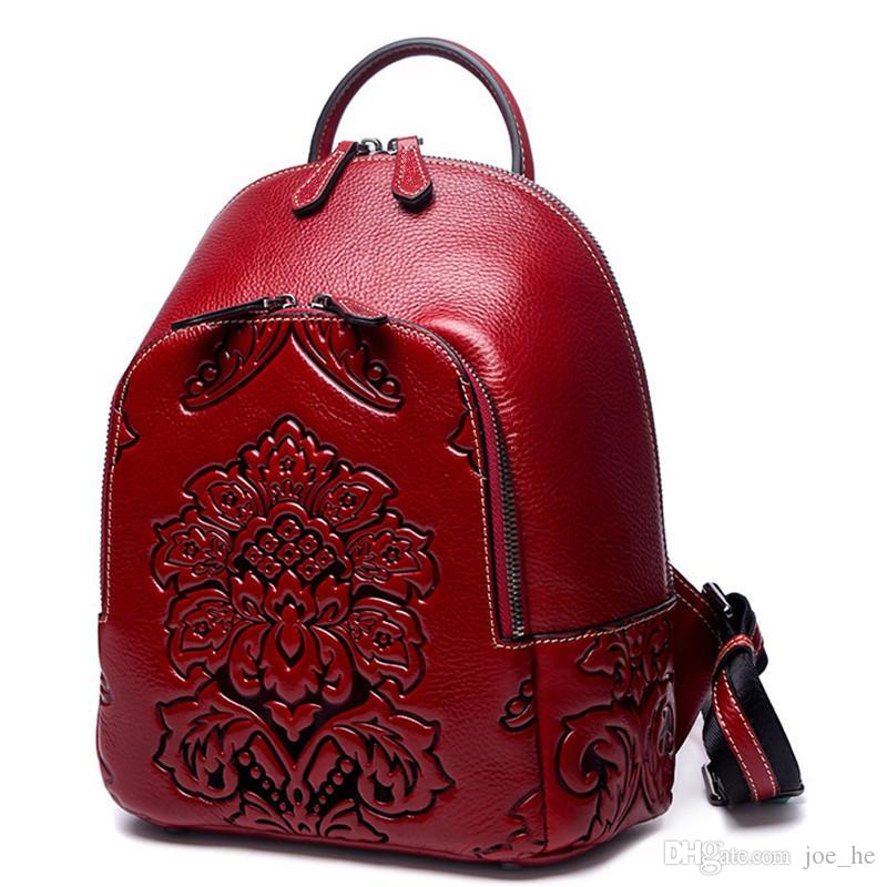 Designer- Women Genuine Leather Backpacks Classic Female Shoulder Bag Sac a Dos Travel Ladies Backpack Mochilas School Bags Girls Schoolbag, Black
Designer- Women Genuine Leather Backpacks Classic Female Shoulder Bag Sac a Dos Travel Ladies Backpack Mochilas School Bags Girls Schoolbag, Black