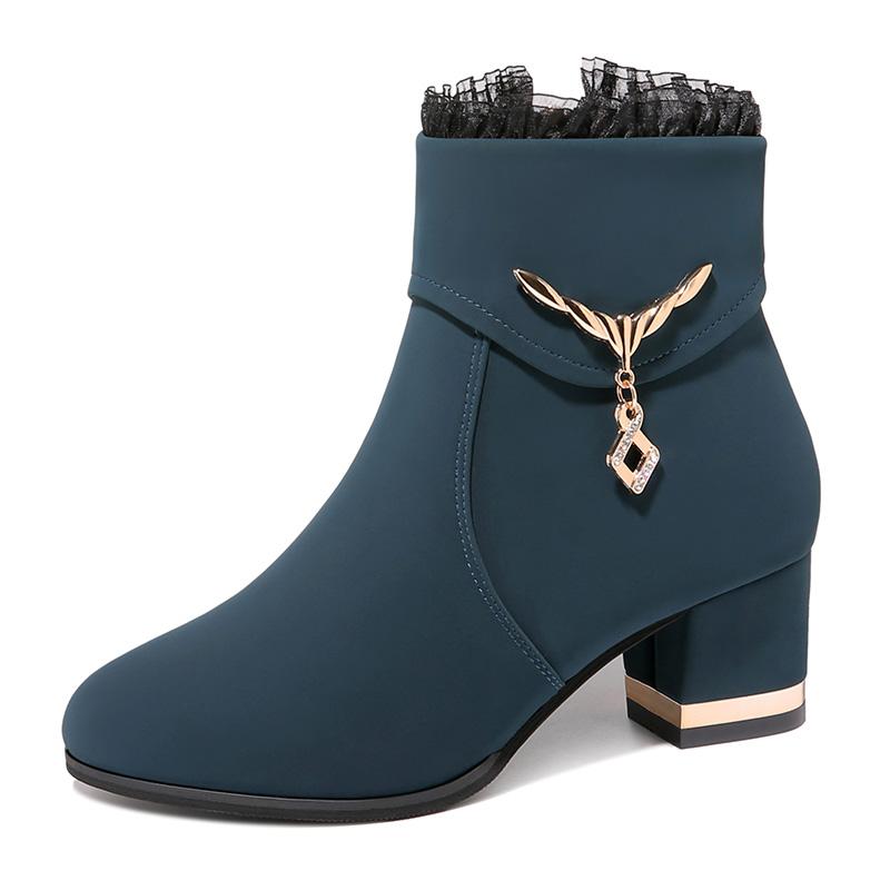 New Fashion Women Winter Boots Thick-Heeled Boots High-Heeled Ankle Cotton Shoes 3-15, Black
New Fashion Women Winter Boots Thick-Heeled Boots High-Heeled Ankle Cotton Shoes 3-15, Black