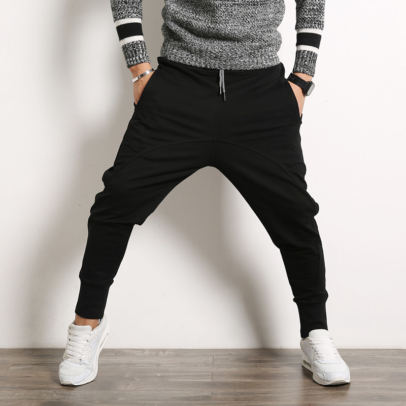 2021 New Autumn Men' Harem Casual Cotton Thin Pants Men Big Size Street Fashion Hip-hop Pants, Stage Performance Trousers Ozex, Gray 
2021 New Autumn Men' Harem Casual Cotton Thin Pants Men Big Size Street Fashion Hip-hop Pants, Stage Performance Trousers Ozex, Gray