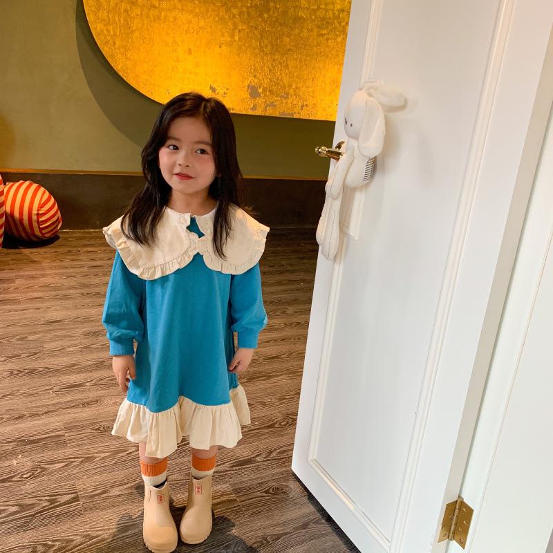 Baby Girl Dress Spring Autumn Princess Birthday Party Baby Girl Clothes Long Sleeve Cute Dresses For Kids Children Patchwork, Blue
Baby Girl Dress Spring Autumn Princess Birthday Party Baby Girl Clothes Long Sleeve Cute Dresses For Kids Children Patchwork, Blue