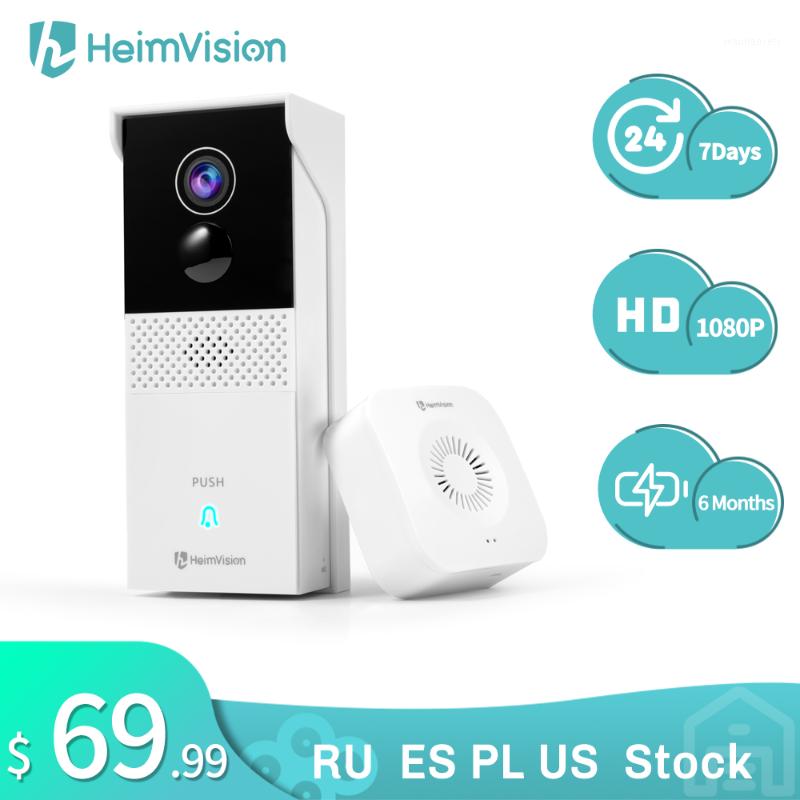 HeimVision HMB1 Video Doorbell Camera Wireless Chime 1080P Wider View 2-Way Audio Night Vision Waterproof 24/7 Security Camera1
HeimVision HMB1 Video Doorbell Camera Wireless Chime 1080P Wider View 2-Way Audio Night Vision Waterproof 24/7 Security Camera1