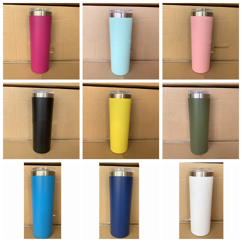 20oz 30oz Skinny Tumblers Double Wall Stainless Steel Vacuum Tumbler Vacuum Insulated Straight Cups Flask Beer Coffee Mugs VT2003, 10 colors
20oz 30oz Skinny Tumblers Double Wall Stainless Steel Vacuum Tumbler Vacuum Insulated Straight Cups Flask Beer Coffee Mugs VT2003, 10 colors