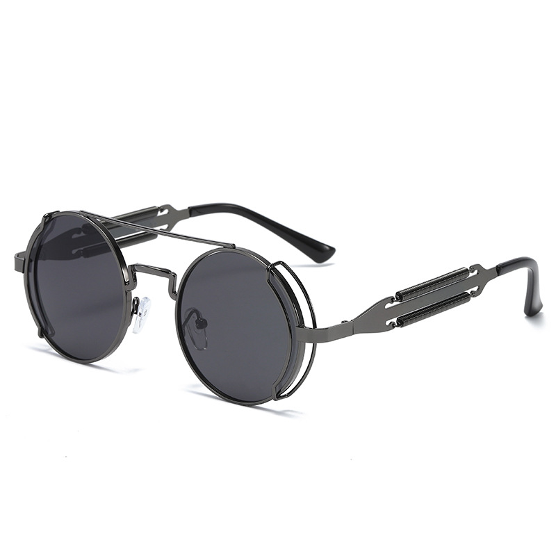 Fashionable Retro Steampunk metal double spring leg glasses Sun Glasses eyewear UV400 Protection Free Shipping 1830
Fashionable Retro Steampunk metal double spring leg glasses Sun Glasses eyewear UV400 Protection Free Shipping 1830