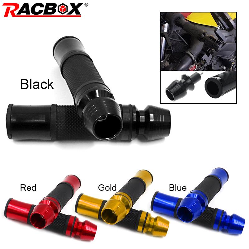 7/8" 22mm motorcycle Aluminum Rubber hand grips metal color Black Gold Red Blue Universal durable handlebars Bike part
7/8" 22mm motorcycle Aluminum Rubber hand grips metal color Black Gold Red Blue Universal durable handlebars Bike part