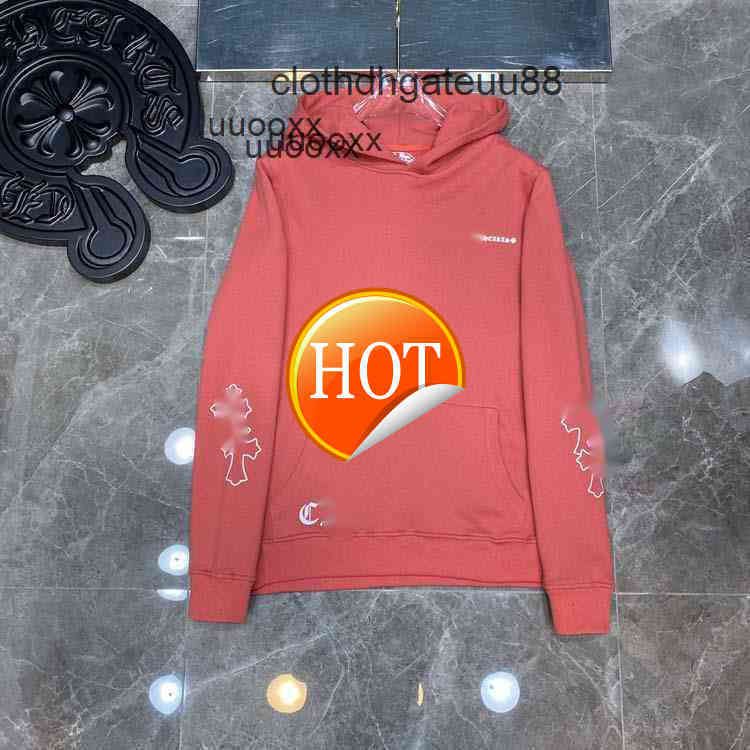 Men' Hoodie Trend Chrome-hearts Youth Cross Hooded Sweater Senior Engineer Washing Water Used Craft and Wo Sweater, Red
Men' Hoodie Trend Chrome-hearts Youth Cross Hooded Sweater Senior Engineer Washing Water Used Craft and Wo Sweater, Red