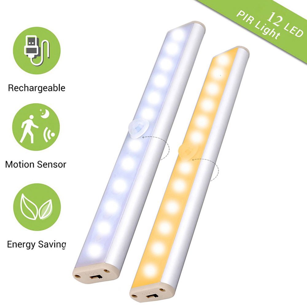 2021 New Pir Motion Sensor 12 Led Usb Rechargeable under Cabinet Lights Night Light for Wardrobe Cupboard Closet Kitchen Y37z
2021 New Pir Motion Sensor 12 Led Usb Rechargeable under Cabinet Lights Night Light for Wardrobe Cupboard Closet Kitchen Y37z