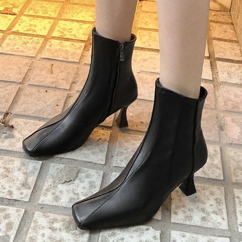 Women Square Head High Heels Ankle Boots Square Heels Zip Autumn Winter Fashion Sewing Dress Black White Red Booties 20201
Women Square Head High Heels Ankle Boots Square Heels Zip Autumn Winter Fashion Sewing Dress Black White Red Booties 20201