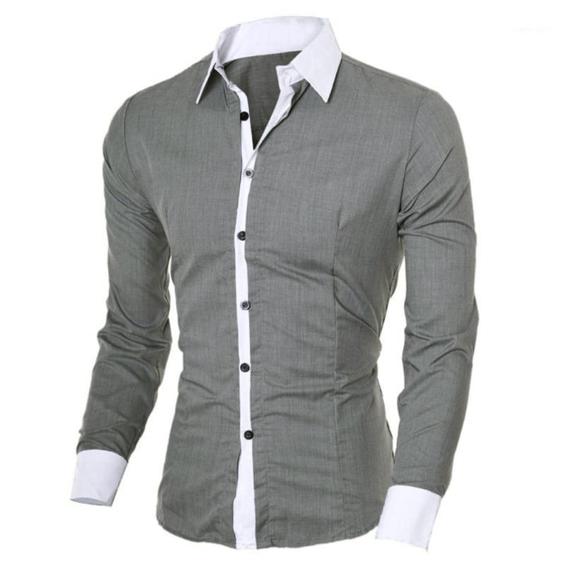 Men's Shirts Fashion Personality Mens Casual Slim Long-sleeved Shirt Top Blouse 5Colors Black White Men Shirt style 20191, Pink
Men's Shirts Fashion Personality Mens Casual Slim Long-sleeved Shirt Top Blouse 5Colors Black White Men Shirt style 20191, Pink