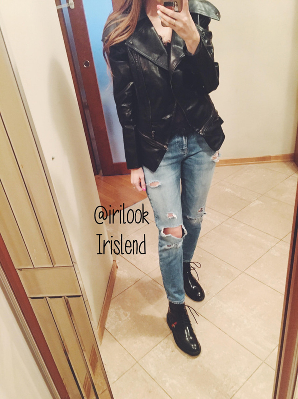 Autumn Women faux Leather Jacket Gothic Black moto jacket Zippers Long sleeve Goth Female PU Faux Leather Jackets 201226
