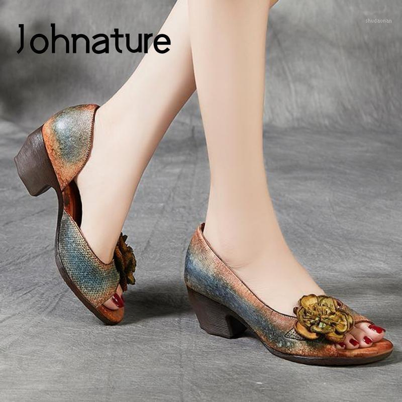 Johnature Retro High Heels Sandals Women Shoes Genuine Leather 2020 New Spring Mixed Colors Casual Platform Ladies Sandals1, Camel
Johnature Retro High Heels Sandals Women Shoes Genuine Leather 2020 New Spring Mixed Colors Casual Platform Ladies Sandals1, Camel