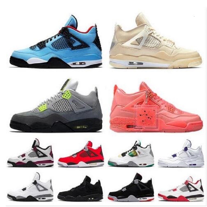 2021 new 4 4s Jumpman mens basketball shoes pine green metallic purple red bred black cat cactus jack men trainers sneakers US 7-13, White;red
2021 new 4 4s Jumpman mens basketball shoes pine green metallic purple red bred black cat cactus jack men trainers sneakers US 7-13, White;red