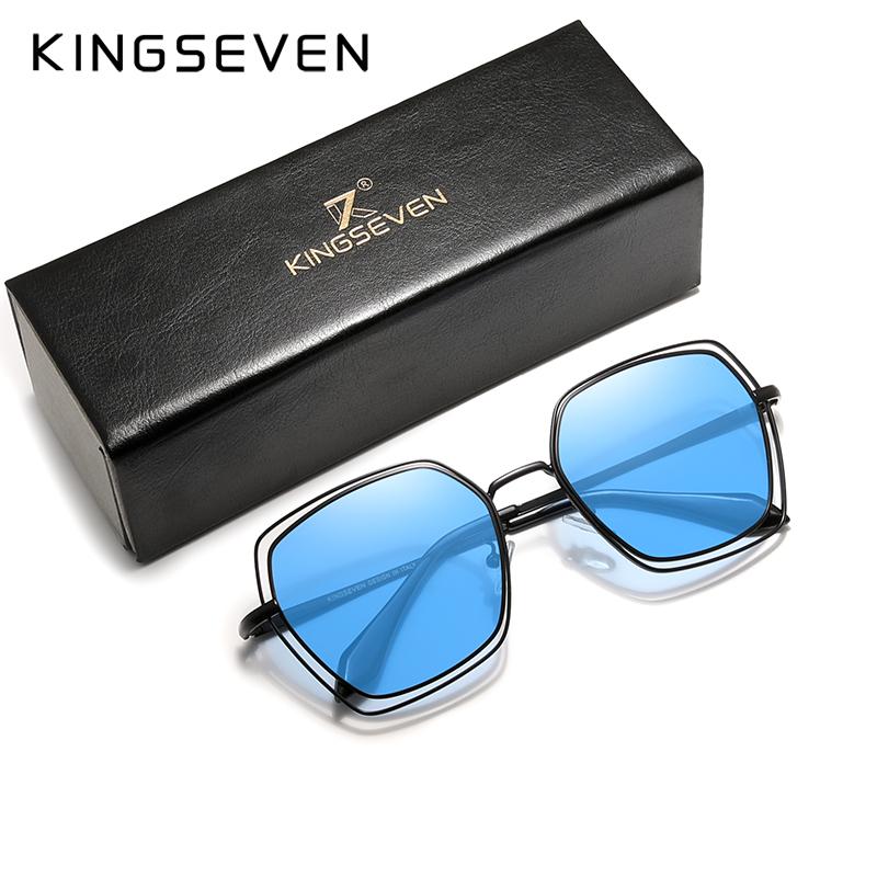 Sunglasses KINGSEVEN 2021 Elegant Series Women Polarized Double Frame Fashion Design Glasses Female Eyewear Zonnebril Dame
Sunglasses KINGSEVEN 2021 Elegant Series Women Polarized Double Frame Fashion Design Glasses Female Eyewear Zonnebril Dame
