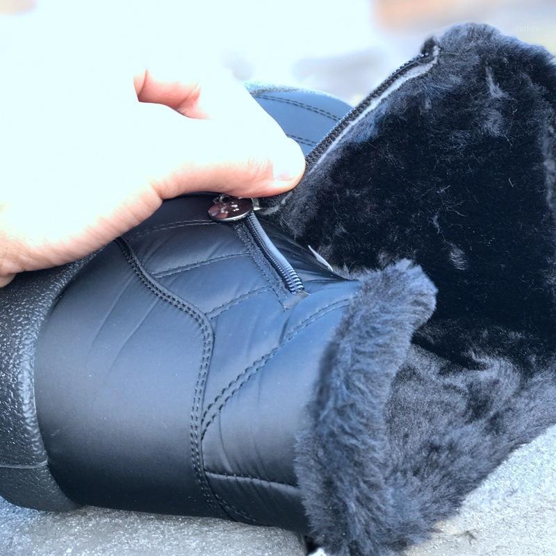 2021 New Style for Autumn and Winter Snow Boots Women's Thick Plush Waterproof Cotton Boots Side Zipper Cotton Large Size1, Black
2021 New Style for Autumn and Winter Snow Boots Women's Thick Plush Waterproof Cotton Boots Side Zipper Cotton Large Size1, Black
