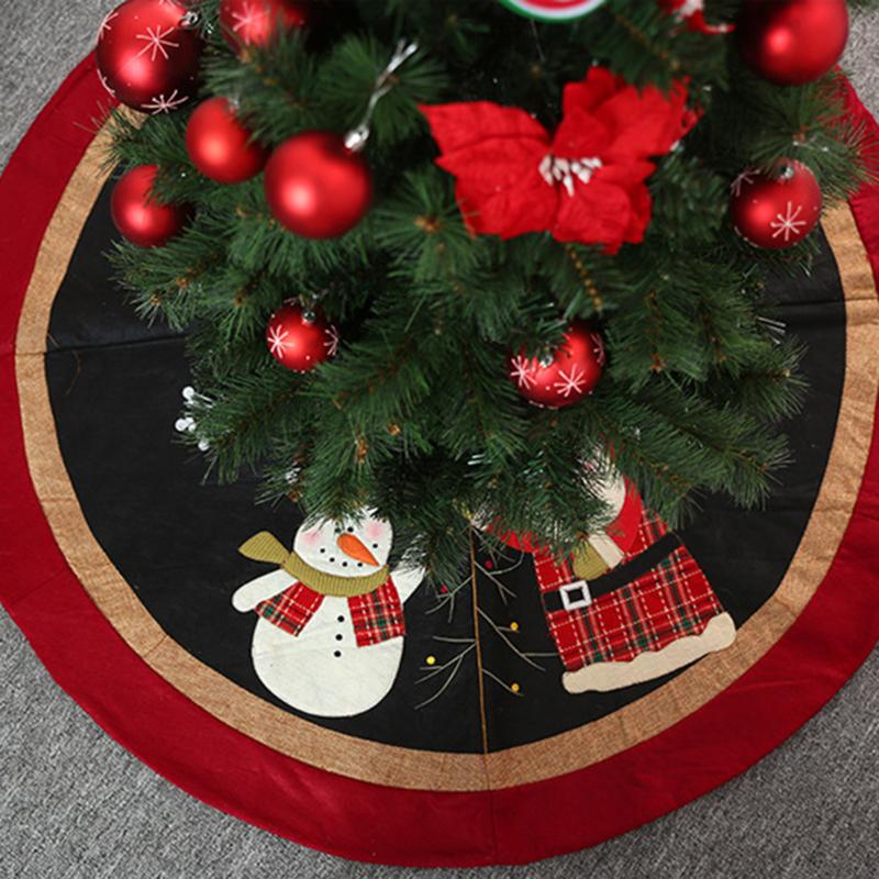 Christmas Decorations 120cm Xmas Tree Skirt Carpet Santa Claus Snowman Floor Pad Cover Merry Decor Base For Home Year Party
Christmas Decorations 120cm Xmas Tree Skirt Carpet Santa Claus Snowman Floor Pad Cover Merry Decor Base For Home Year Party