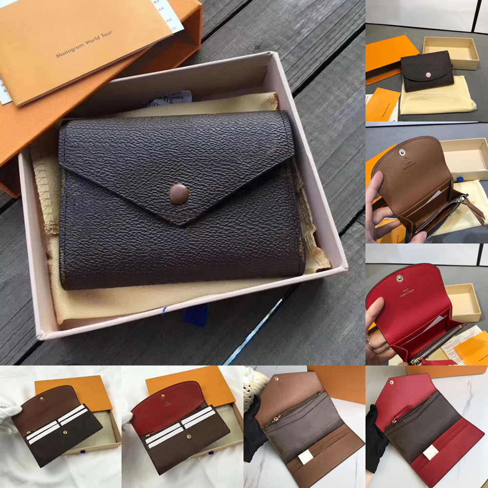 Real Cowhide Emilie Rosalie Envelope Long&Short Wallets Coin Purse Designer Clutch Bags Josephine Victorine Women Lady Purses Card Holder, Add box
Real Cowhide Emilie Rosalie Envelope Long&Short Wallets Coin Purse Designer Clutch Bags Josephine Victorine Women Lady Purses Card Holder, Add box