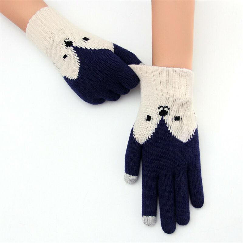 Five Fingers Gloves Women Warm Knitted Winter Touch Screen Full Finger Mittens Female Girl Cartoon Print Wool Screen1
Five Fingers Gloves Women Warm Knitted Winter Touch Screen Full Finger Mittens Female Girl Cartoon Print Wool Screen1