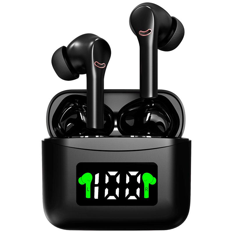 Wireless Stereo Bluetooth 5.0 Headset Waterproof Ipx5 Earphones with Mic for Sport Black
Wireless Stereo Bluetooth 5.0 Headset Waterproof Ipx5 Earphones with Mic for Sport Black
