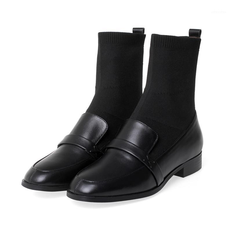 Boots Ankle Brand Spring Autumn Sock Women Low Heel Woman Shoes Square Toe Short Booties Slip On Lady Shoe1, As pic
Boots Ankle Brand Spring Autumn Sock Women Low Heel Woman Shoes Square Toe Short Booties Slip On Lady Shoe1, As pic