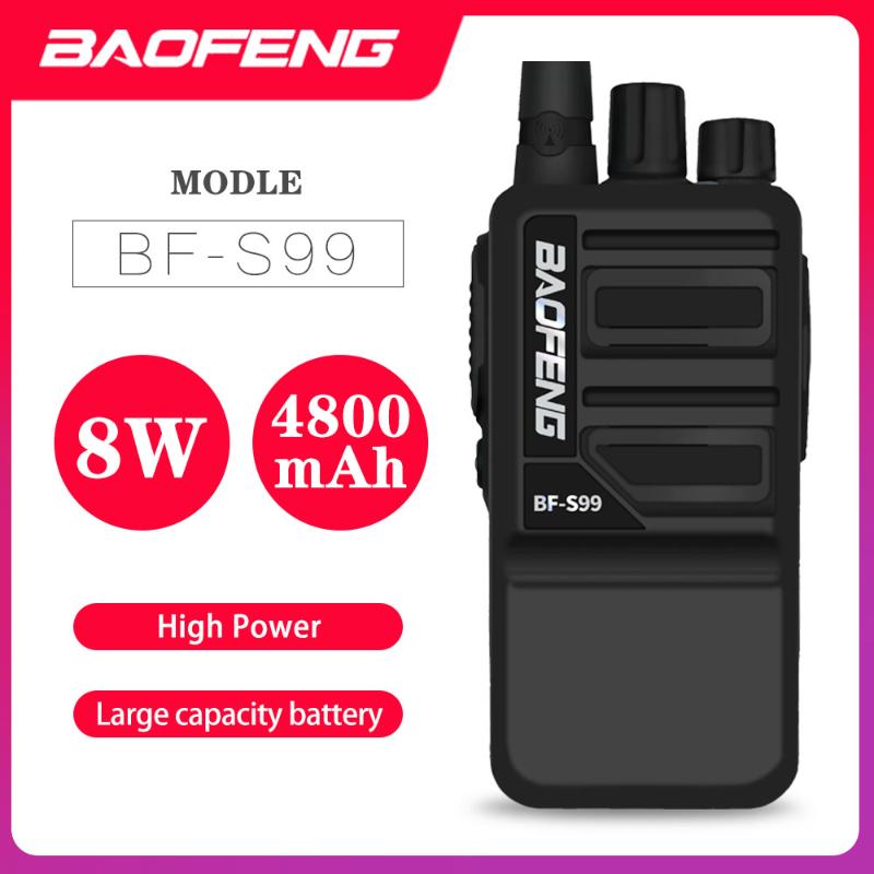2020 8W Baofeng BF S99 Mini Walkie Talkie High Power Two Way Radio Portable Dual Band FM Transceiver Updated BF-888S bf888s
2020 8W Baofeng BF S99 Mini Walkie Talkie High Power Two Way Radio Portable Dual Band FM Transceiver Updated BF-888S bf888s