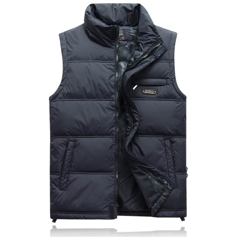Winter Duck Down Vest For Men Parka Thick Warm Varsity Red Windbreaker Sleeveless Jacket Male Classic Casual Travel Waistcoat 201111, Navy blue vest
Winter Duck Down Vest For Men Parka Thick Warm Varsity Red Windbreaker Sleeveless Jacket Male Classic Casual Travel Waistcoat 201111, Navy blue vest