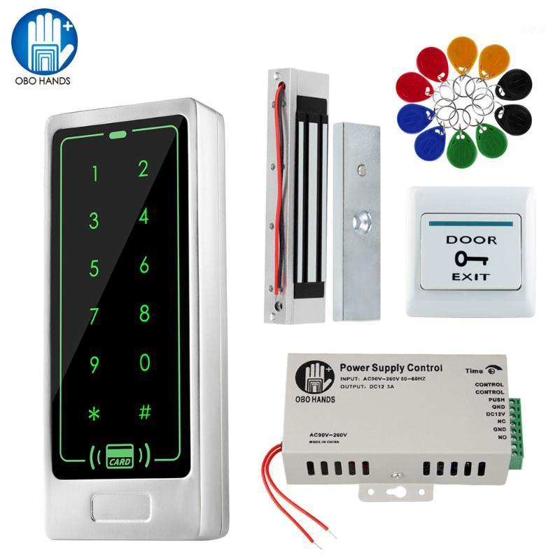 Door Access Control System Kit RFID Access Control Keypad Touch Metal + Power Supply + Electromagnetic Electric Door Lock Strike1
Door Access Control System Kit RFID Access Control Keypad Touch Metal + Power Supply + Electromagnetic Electric Door Lock Strike1