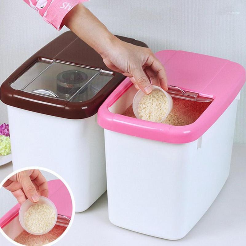 10kg Rice Storage Box Plastic Storage Cases Kitchen Container Grain Cereal Dispenser Kitchen Organizer1
10kg Rice Storage Box Plastic Storage Cases Kitchen Container Grain Cereal Dispenser Kitchen Organizer1