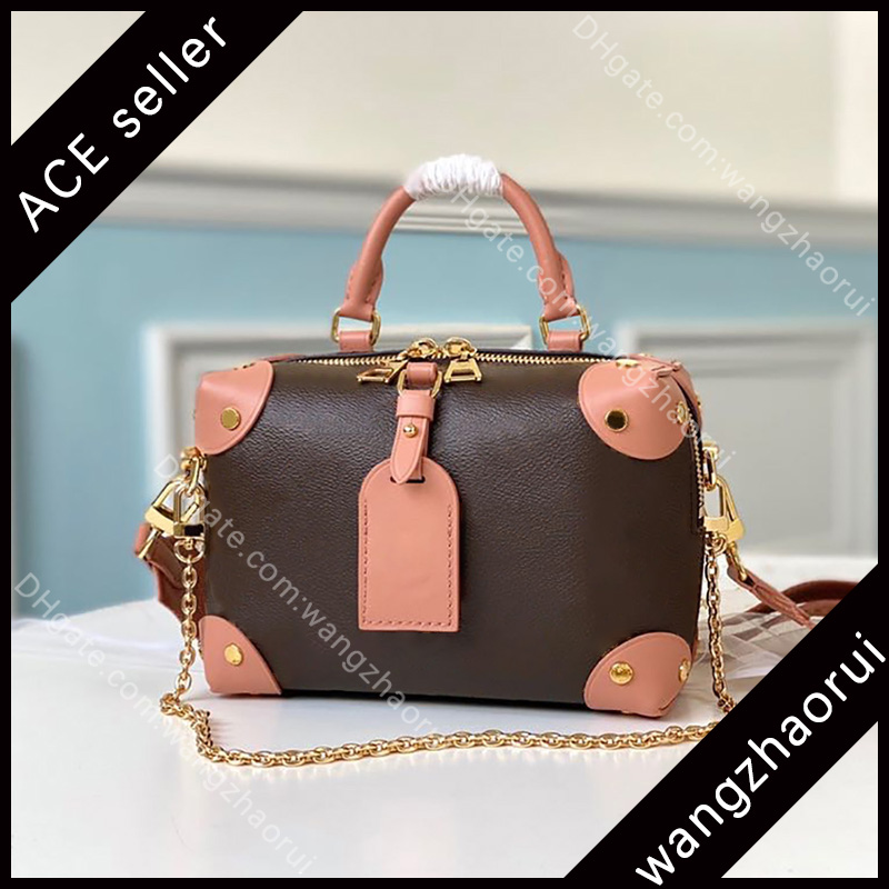 5A top quality petite malle soupe shoulder handbag luxuri desig bags women cross body bags genuine leather sling bags with box B071, M45531
5A top quality petite malle soupe shoulder handbag luxuri desig bags women cross body bags genuine leather sling bags with box B071, M45531