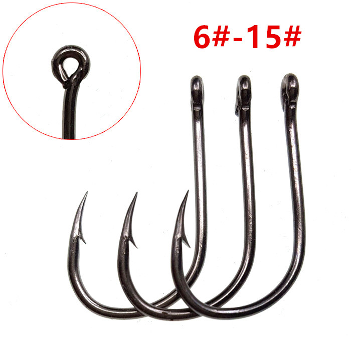 1000pcs/lot 10 Sizes 6#-15# Black ISE Hook High Carbon Steel Barbed Fishing Hooks Fishhooks Pesca Carp Fishing Tackle Accessories LL-327
1000pcs/lot 10 Sizes 6#-15# Black ISE Hook High Carbon Steel Barbed Fishing Hooks Fishhooks Pesca Carp Fishing Tackle Accessories LL-327