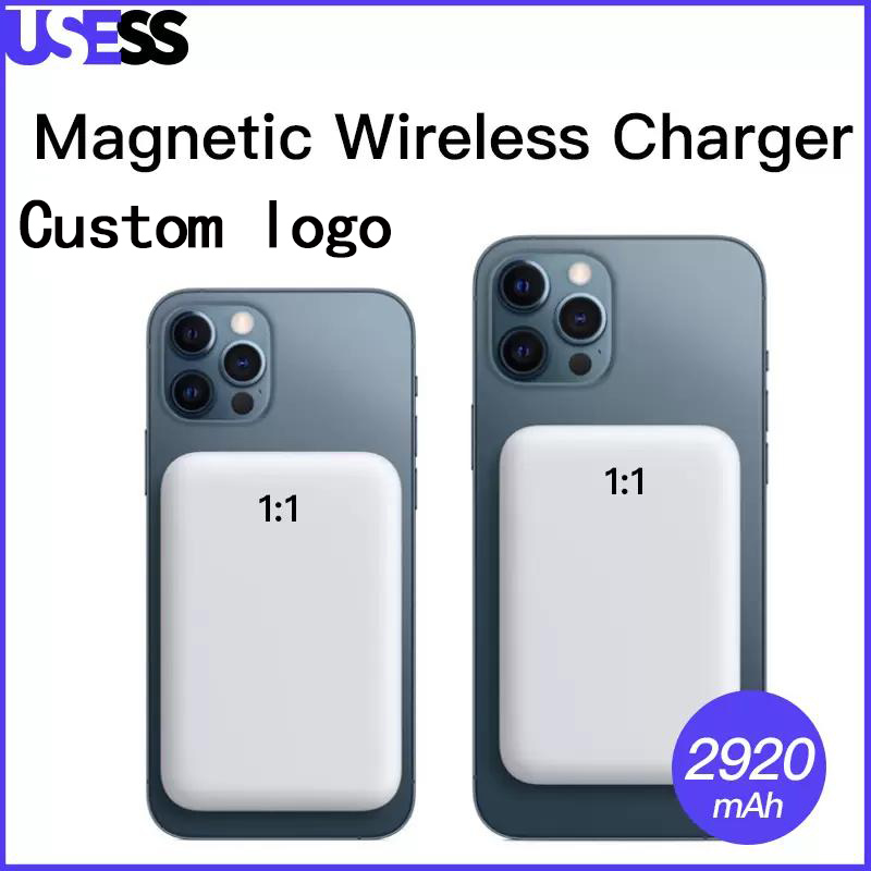 Original Battery Pack 2920mAh Magnetic Wireless Charging Power Bank For iPhone 12 Pro Max 8 X Back Battery 13 Charger
Original Battery Pack 2920mAh Magnetic Wireless Charging Power Bank For iPhone 12 Pro Max 8 X Back Battery 13 Charger
