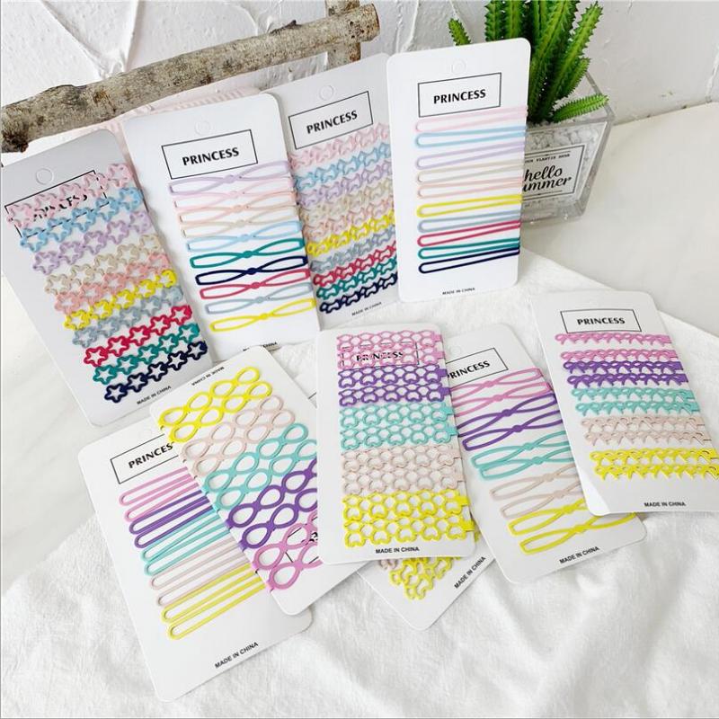 New arrival(10pcs/package) Lovely Candy Color Hair Pin Cute Clip Hairpins Fresh Hair Side Clips Pretty Accessories T1462
New arrival(10pcs/package) Lovely Candy Color Hair Pin Cute Clip Hairpins Fresh Hair Side Clips Pretty Accessories T1462