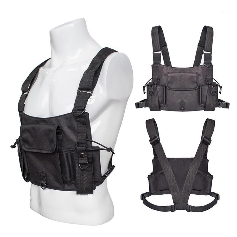 Radio Pocket Chest Harness Nylon Pack Pouch Holster Vest Rig For Walkie Talkie Adjustable shoulder strap Mountaineering backpack1, Black color
Radio Pocket Chest Harness Nylon Pack Pouch Holster Vest Rig For Walkie Talkie Adjustable shoulder strap Mountaineering backpack1, Black color