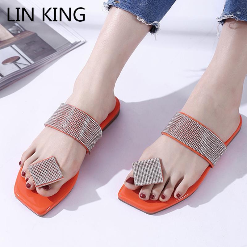 LIN KING Slippers Women 2020 Leisure Rhinestone Flats Summer Flip Flops Shoes Anti Skid Woman Outdoor Slides Slippers For Female1, Black
LIN KING Slippers Women 2020 Leisure Rhinestone Flats Summer Flip Flops Shoes Anti Skid Woman Outdoor Slides Slippers For Female1, Black