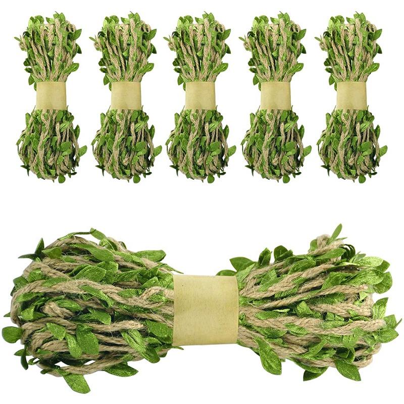 HOT SALE 6 Rolls of Artificial Vines, Olive Green Silk Garland, Decorative Silk Garland with Leaf Edges
HOT SALE 6 Rolls of Artificial Vines, Olive Green Silk Garland, Decorative Silk Garland with Leaf Edges