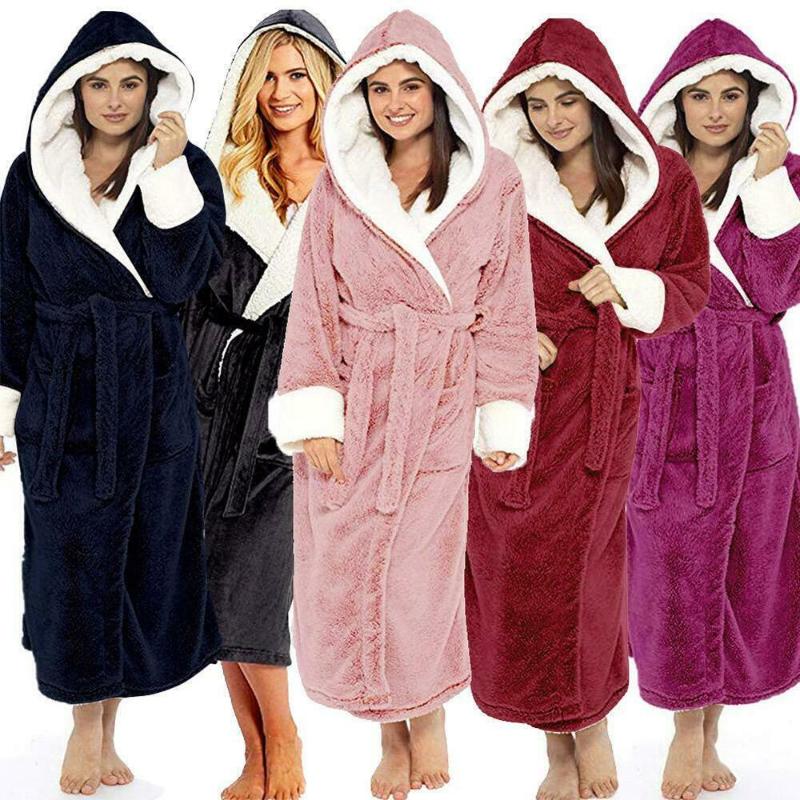 Women' Super Soft Hooded Robe Dressing Gown Bathrobe Plush Robes Warm Gowns -5xl Towel, Pink
Women' Super Soft Hooded Robe Dressing Gown Bathrobe Plush Robes Warm Gowns -5xl Towel, Pink