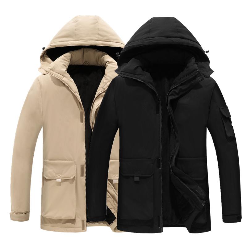 Outdoor warm jacket cotton-padded jacket men's winter stretch large size windproof men's padded cotton, Black
Outdoor warm jacket cotton-padded jacket men's winter stretch large size windproof men's padded cotton, Black