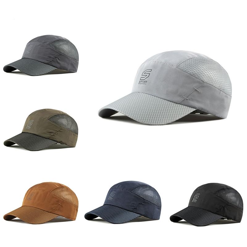 Peaked Cap Summer Thin Quick Drying Breathable Hat Headwear Outdoor Sports Wear With Adjustable Back Closure, Zq
Peaked Cap Summer Thin Quick Drying Breathable Hat Headwear Outdoor Sports Wear With Adjustable Back Closure, Zq