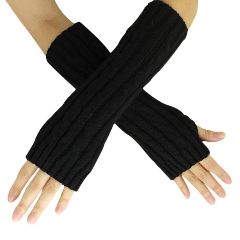 Sagace Gloves Winter Fashion Glove Soft Stretchy Wrist Arm Warmer Knitted Mittens Women Long Fingerless Solid Color Gloves
Sagace Gloves Winter Fashion Glove Soft Stretchy Wrist Arm Warmer Knitted Mittens Women Long Fingerless Solid Color Gloves