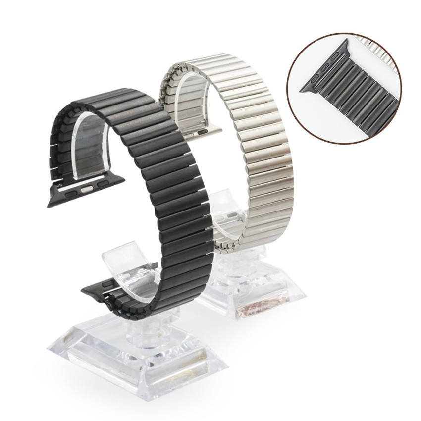 Elastic Flexible Watchbands for Apple Watch Series 6 SE 5 4 3 2 Stainless Steel Bracelet Band Strap for iWatch Wristband 38/40mm 42/44mm
Elastic Flexible Watchbands for Apple Watch Series 6 SE 5 4 3 2 Stainless Steel Bracelet Band Strap for iWatch Wristband 38/40mm 42/44mm