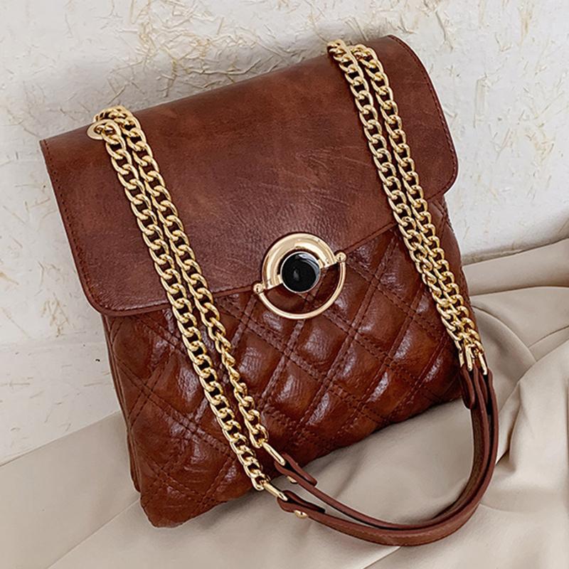 Diamond Lattice Multifunctional Package PU Leather Shoulder Bags For Women 2021 Round Lock Handbags High Quality Retro Back Pack, Beige
Diamond Lattice Multifunctional Package PU Leather Shoulder Bags For Women 2021 Round Lock Handbags High Quality Retro Back Pack, Beige