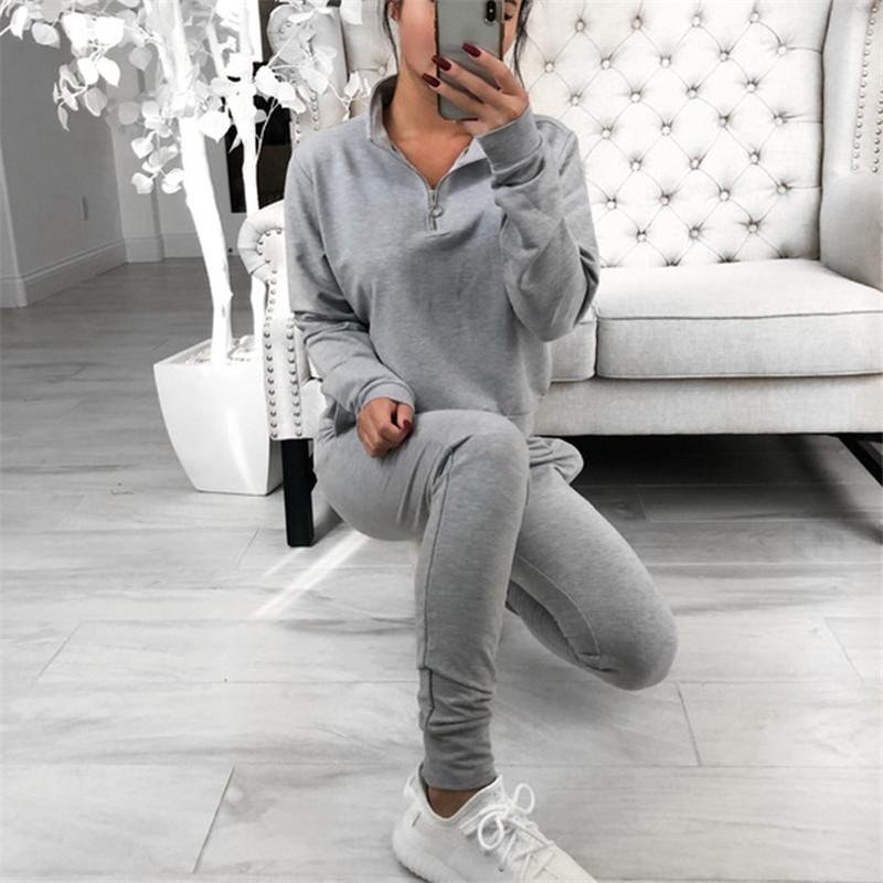 Stand Collar Zipper Casual 2 Piece Sports Suit Ladies Tracksuit Jogger Outfits Girls Long Sleeve Women Clothing, Army green
Stand Collar Zipper Casual 2 Piece Sports Suit Ladies Tracksuit Jogger Outfits Girls Long Sleeve Women Clothing, Army green