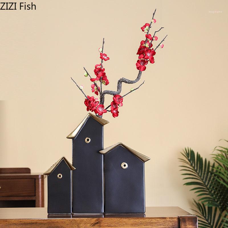 Classical Ceramic Vases Retro Architecture Sculpture Plant Flowers Arrangement Floral Vase Desk Decor Vintage Home Decoration1
Classical Ceramic Vases Retro Architecture Sculpture Plant Flowers Arrangement Floral Vase Desk Decor Vintage Home Decoration1