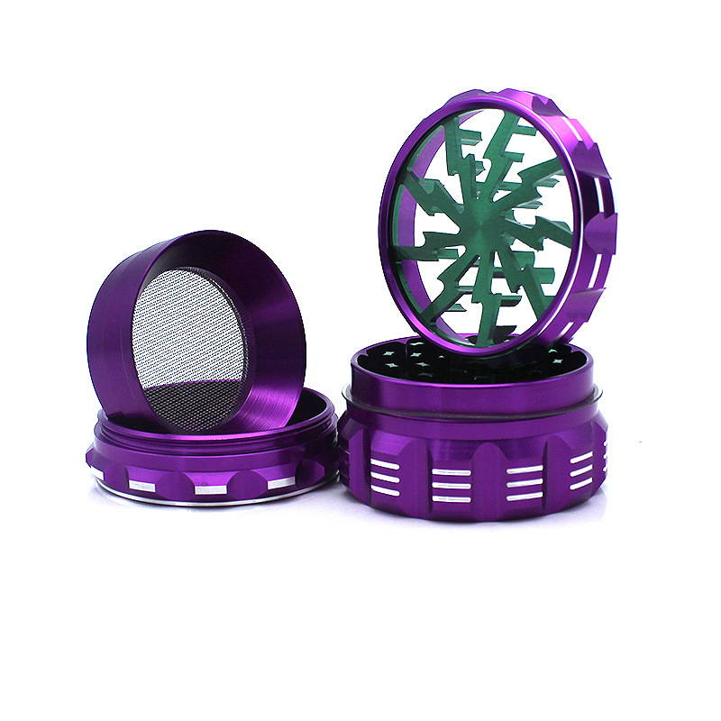 2.5 inch 63*46mm Large Dry Herb Grinders 4 Piece Hard Top Sharp Metal Grinder 4 Layers Aluminium Alloy Cigarette Crusher 161 K2
2.5 inch 63*46mm Large Dry Herb Grinders 4 Piece Hard Top Sharp Metal Grinder 4 Layers Aluminium Alloy Cigarette Crusher 161 K2