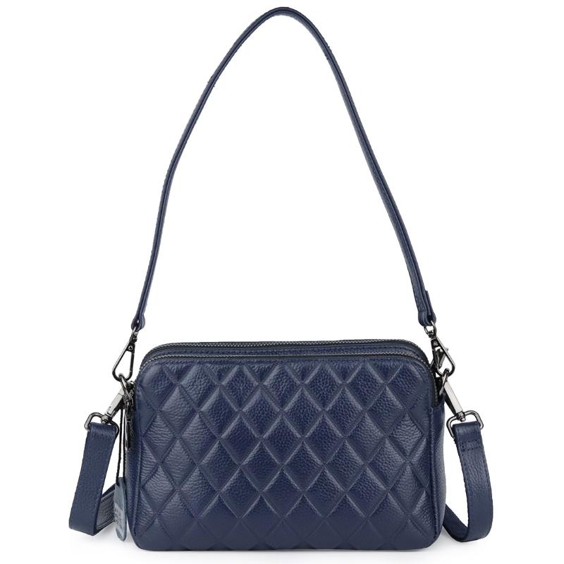 New style leather shoulder bag fashion first layer leather multifunctional messenger bag, Black
New style leather shoulder bag fashion first layer leather multifunctional messenger bag, Black