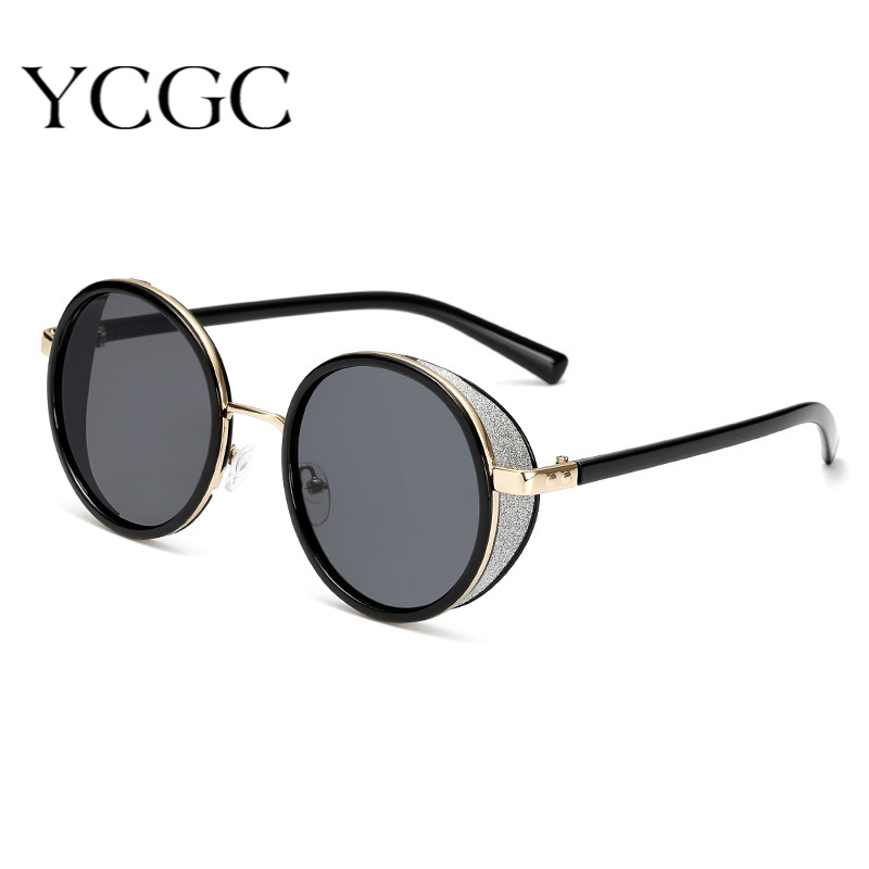 Luxury Fashion Sun Glasses Gothic Steampunk Round Women Sunglasses Mujer Mirror Goggle for Ladies Vintage Oculos Female Shades
Luxury Fashion Sun Glasses Gothic Steampunk Round Women Sunglasses Mujer Mirror Goggle for Ladies Vintage Oculos Female Shades