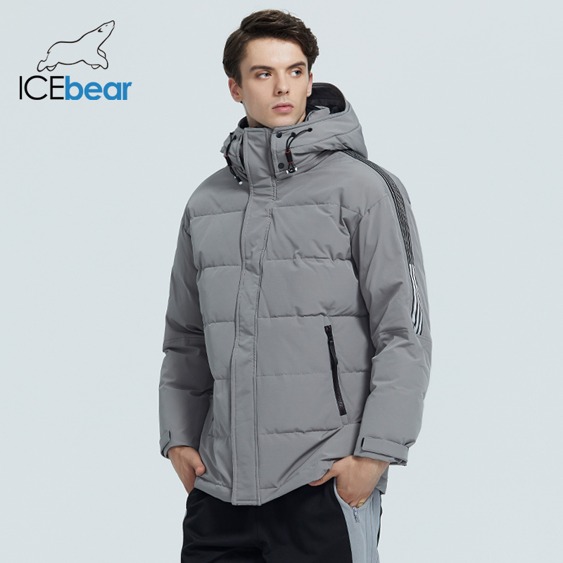 ICEbear winter men's jacket casual men's coat fashionable outdoor men's clothing windproof and warm jackets MWD19959I 201026