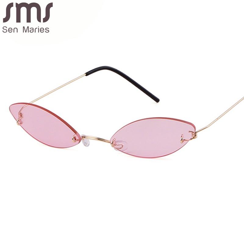 Sunglasses Rimless Cat Eye Women Men Vintage Sun Glasses Small Frames Retro Eyeglasses Steampunk Eyewear UV400
Sunglasses Rimless Cat Eye Women Men Vintage Sun Glasses Small Frames Retro Eyeglasses Steampunk Eyewear UV400