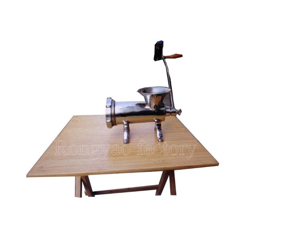 #32 304 Stainless Steel Mincer Manual Electric Mixer Meat Grinder Sausage Filler Tubes Heavy Duty Household Mincer