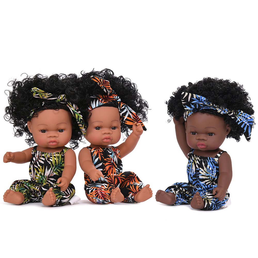 JINGXIN Summer Reborn Baby Doll African Black Girl Lifelike Dolls Baby Toys For Children Girls Boys Babies Body Play Vinyl Dolls Y0112
JINGXIN Summer Reborn Baby Doll African Black Girl Lifelike Dolls Baby Toys For Children Girls Boys Babies Body Play Vinyl Dolls Y0112